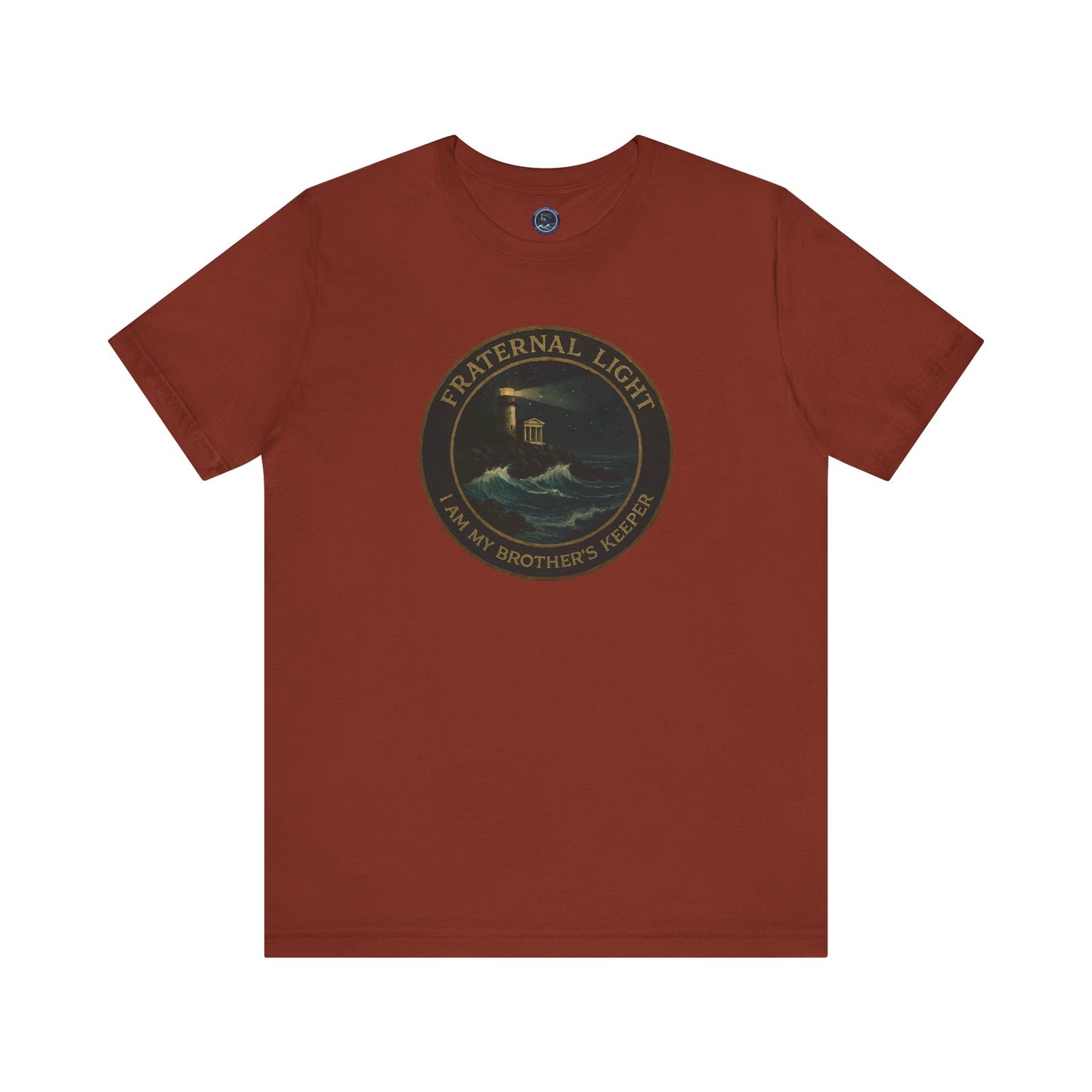 Fraternal Light Vintage Art Short Sleeve T-Shirt