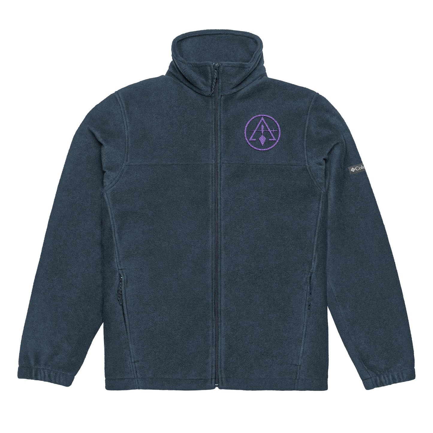 Cryptic Council Embroidered Columbia Fleece Jacket