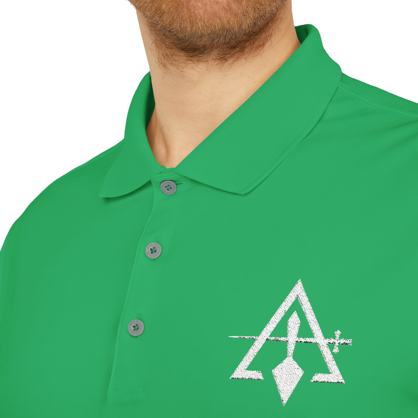 Cryptic Council adidas Performance Polo - White Logo