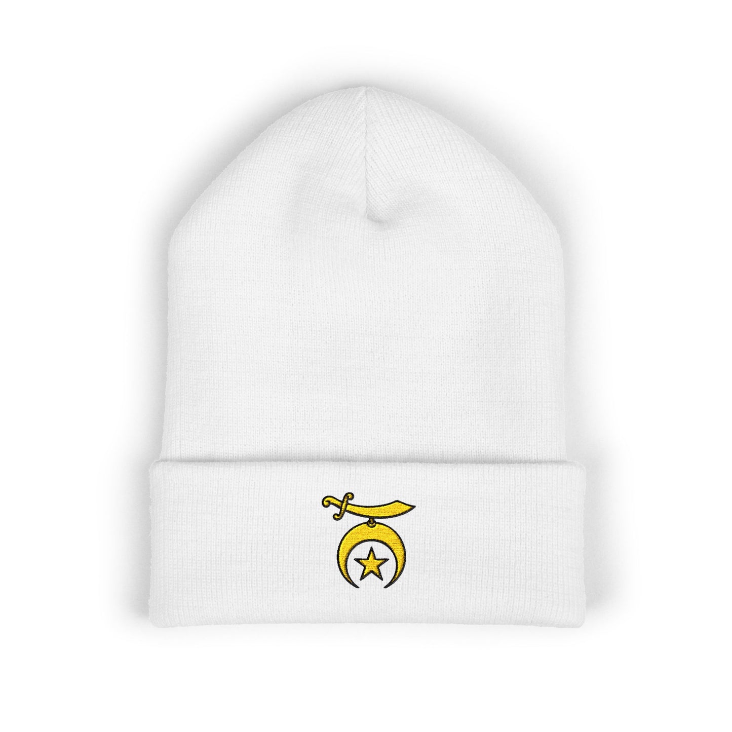 Shriners Embroidered Classic Cuffed Beanie - Simplified Emblem