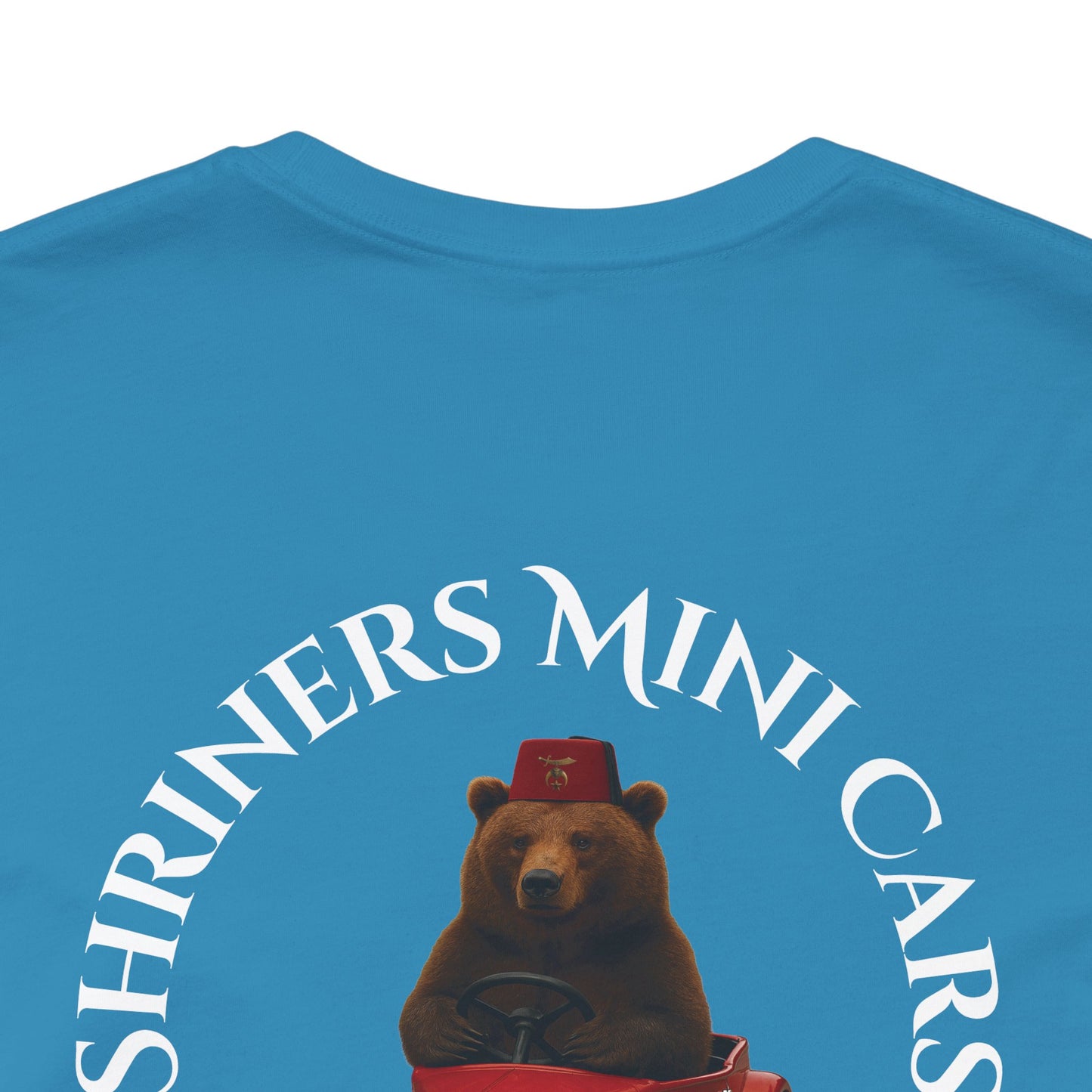 "Shriners Mini Cars - How We Roll" Short Sleeve T-Shirt