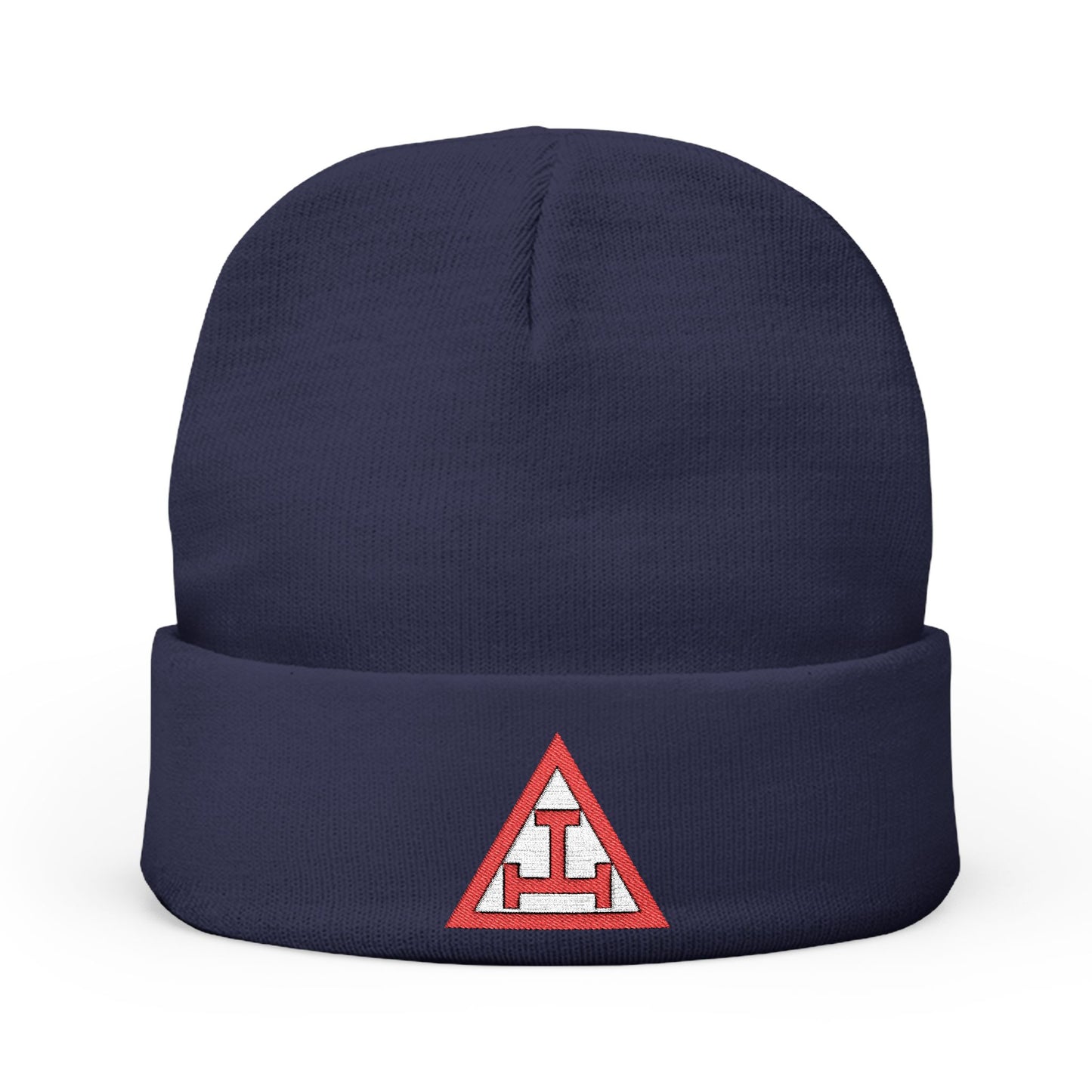Royal Arch Embroidered Knit Beanie