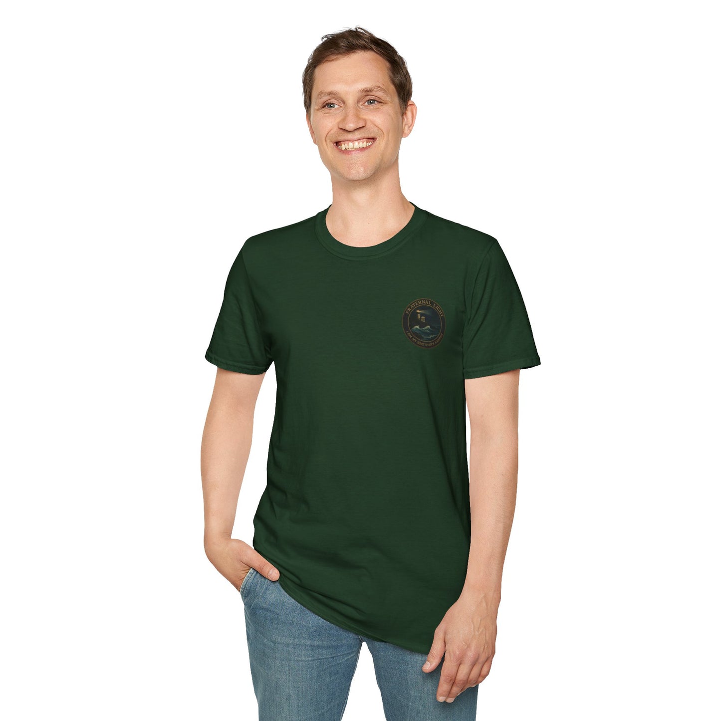 Fraternal Light Vintage Art Softstyle T-Shirt