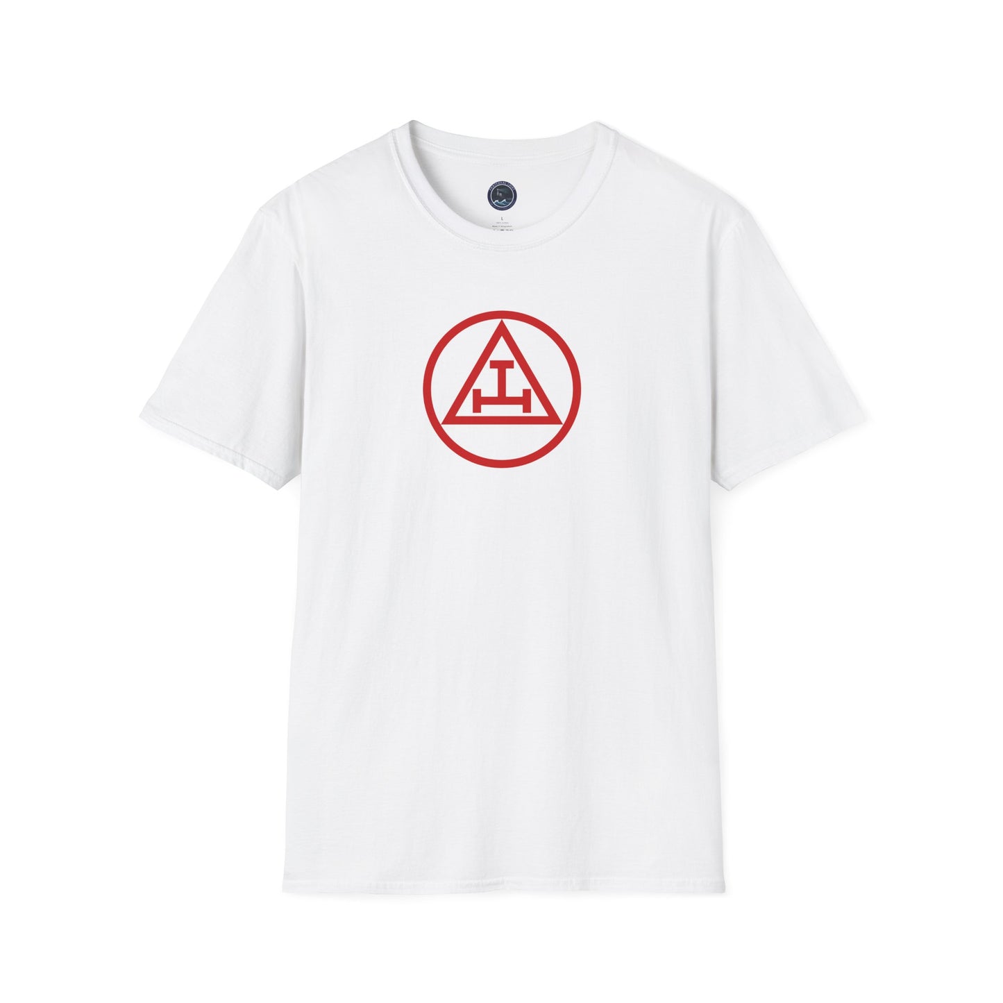 Royal Arch - Red Triple Tau in Circle Short Sleeve T-shirt
