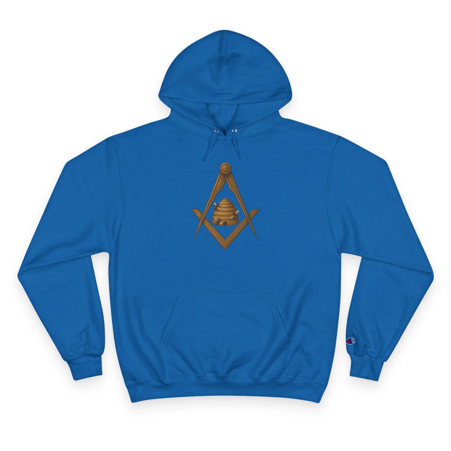 Beehive Square and Compass Champion Hoodie