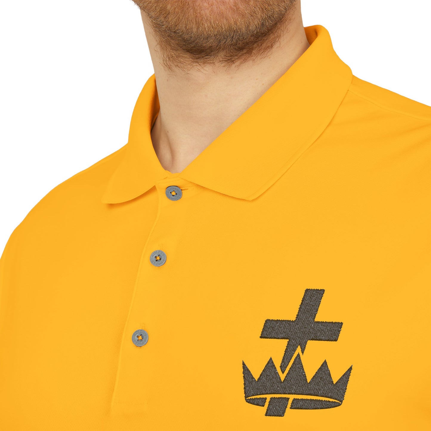 Knights Templar adidas Performance Polo - Black Logo