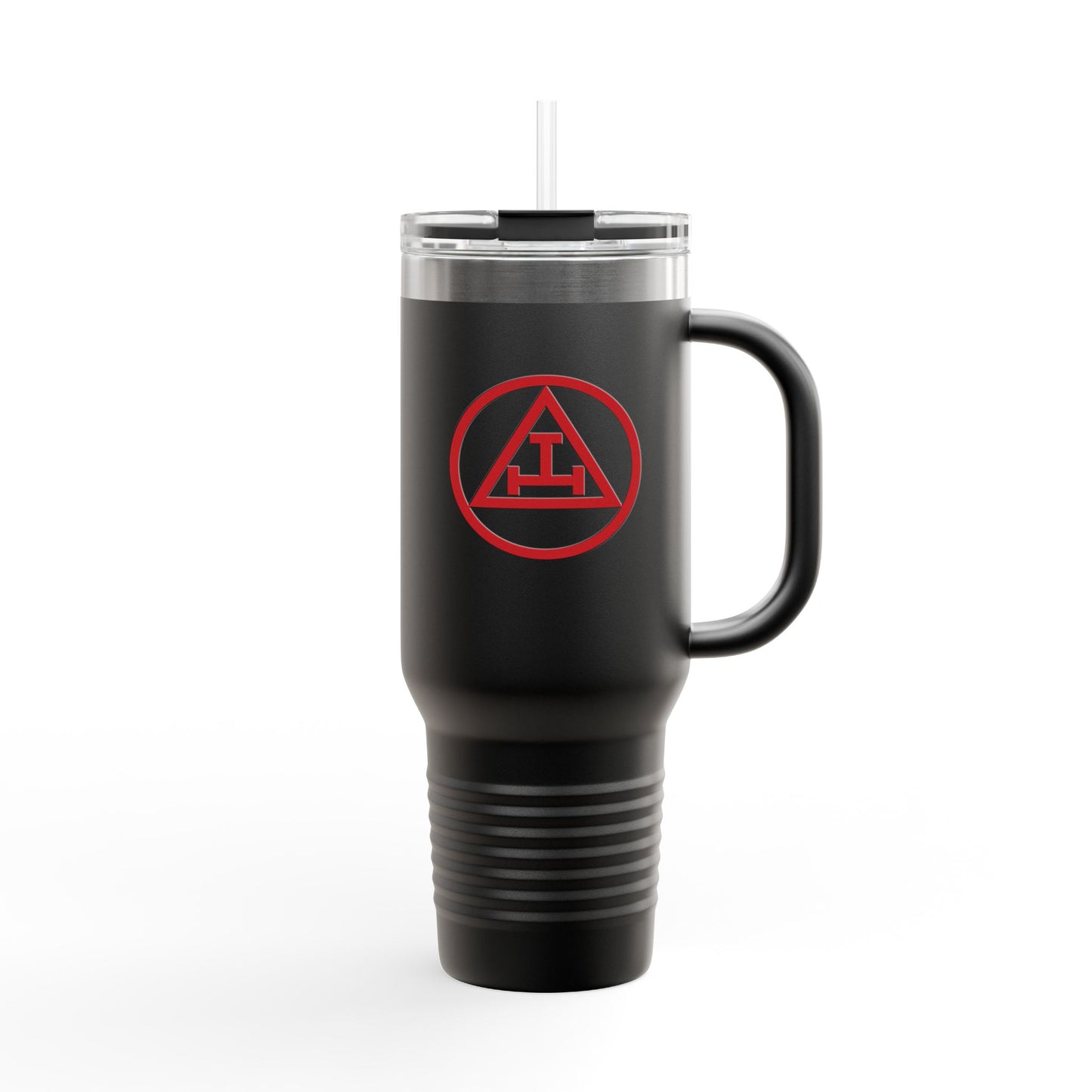 Two-Sided Encircled Royal Arch Insulated Travel Tumbler (40oz)