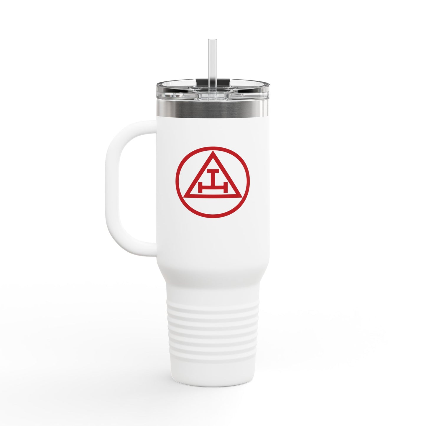 Two-Sided Encircled Royal Arch Insulated Travel Tumbler (40oz)