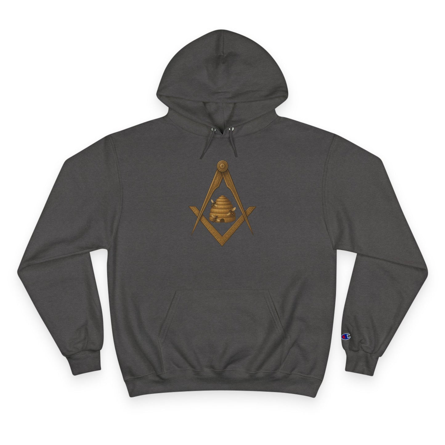 Beehive Square and Compass Champion Hoodie