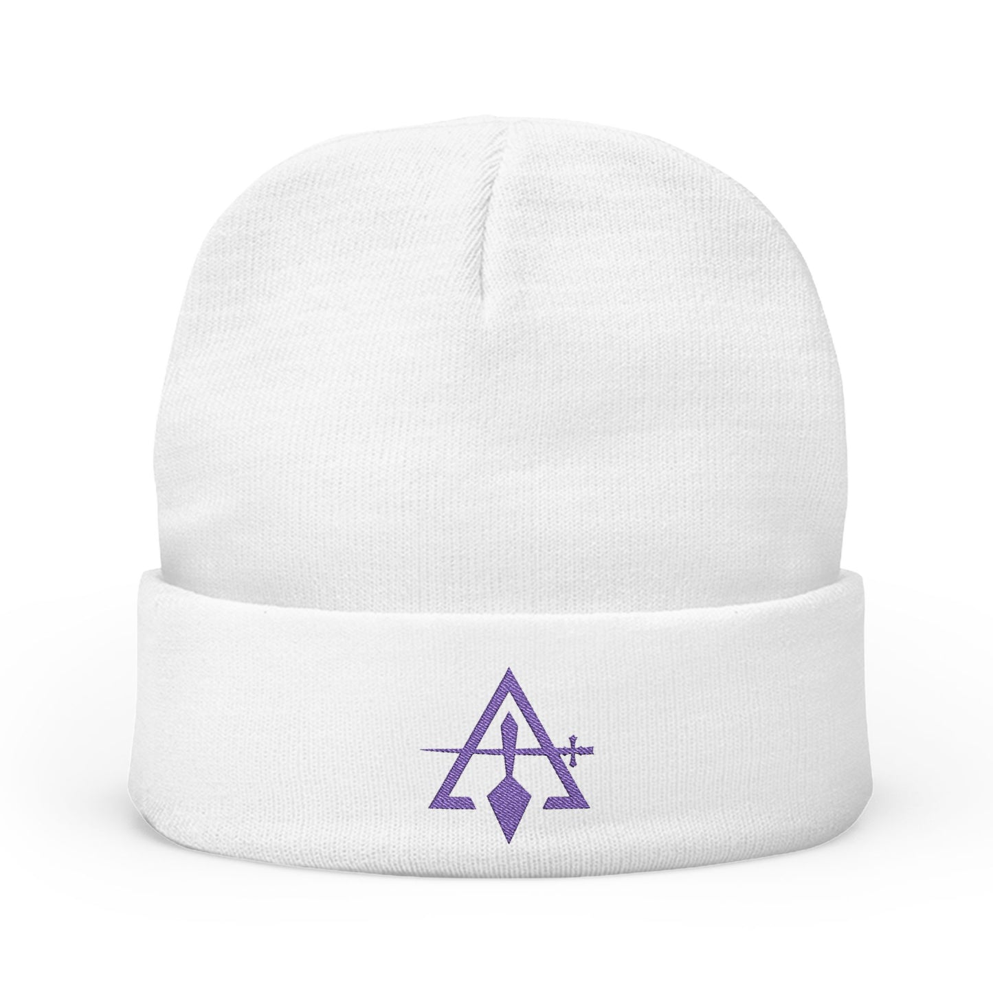 Cryptic Council Embroidered Knit Beanie