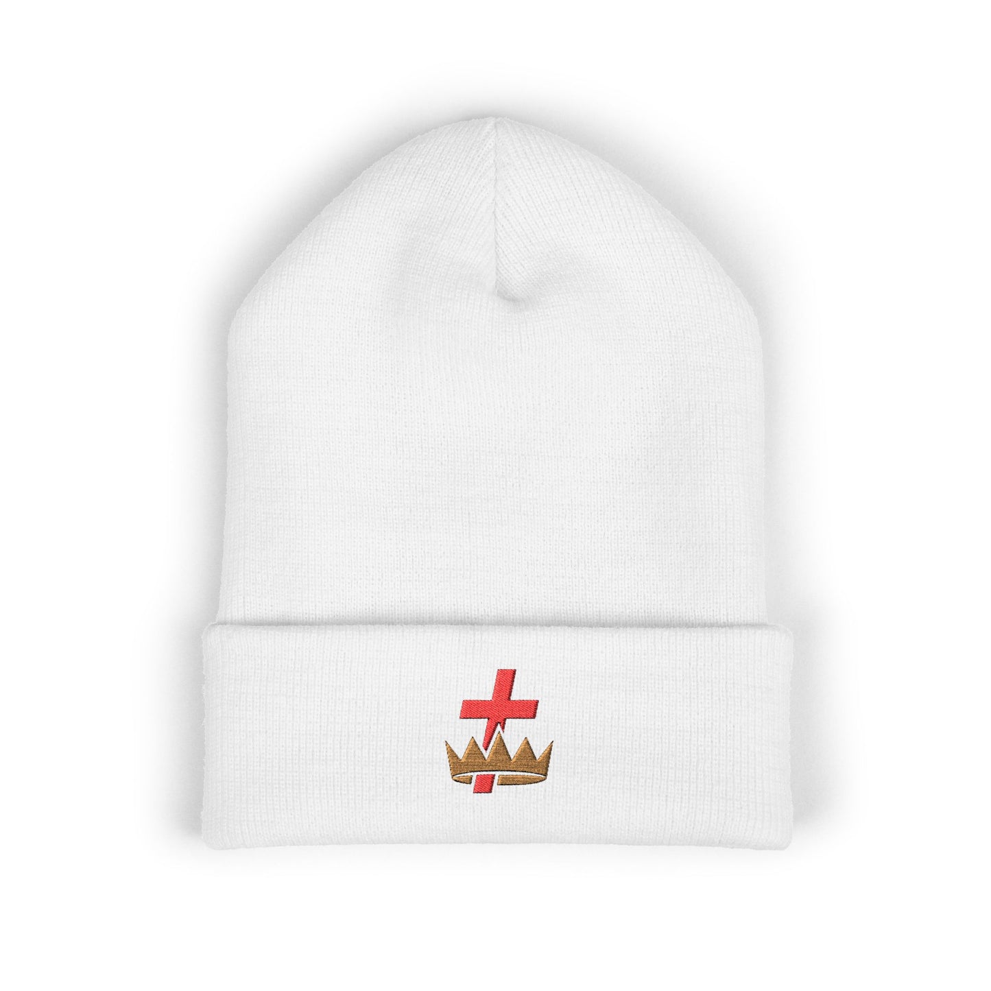 Knights Templar Embroidered Classic Cuffed Beanie