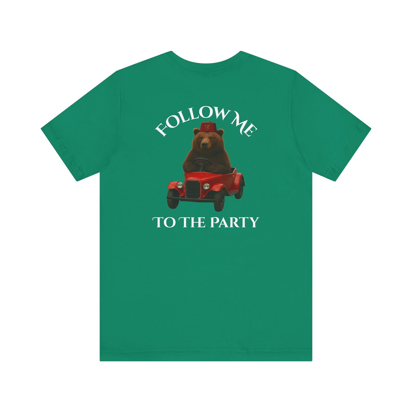 Shriners "Follow Me to the Party" Short Sleeve T-Shirt