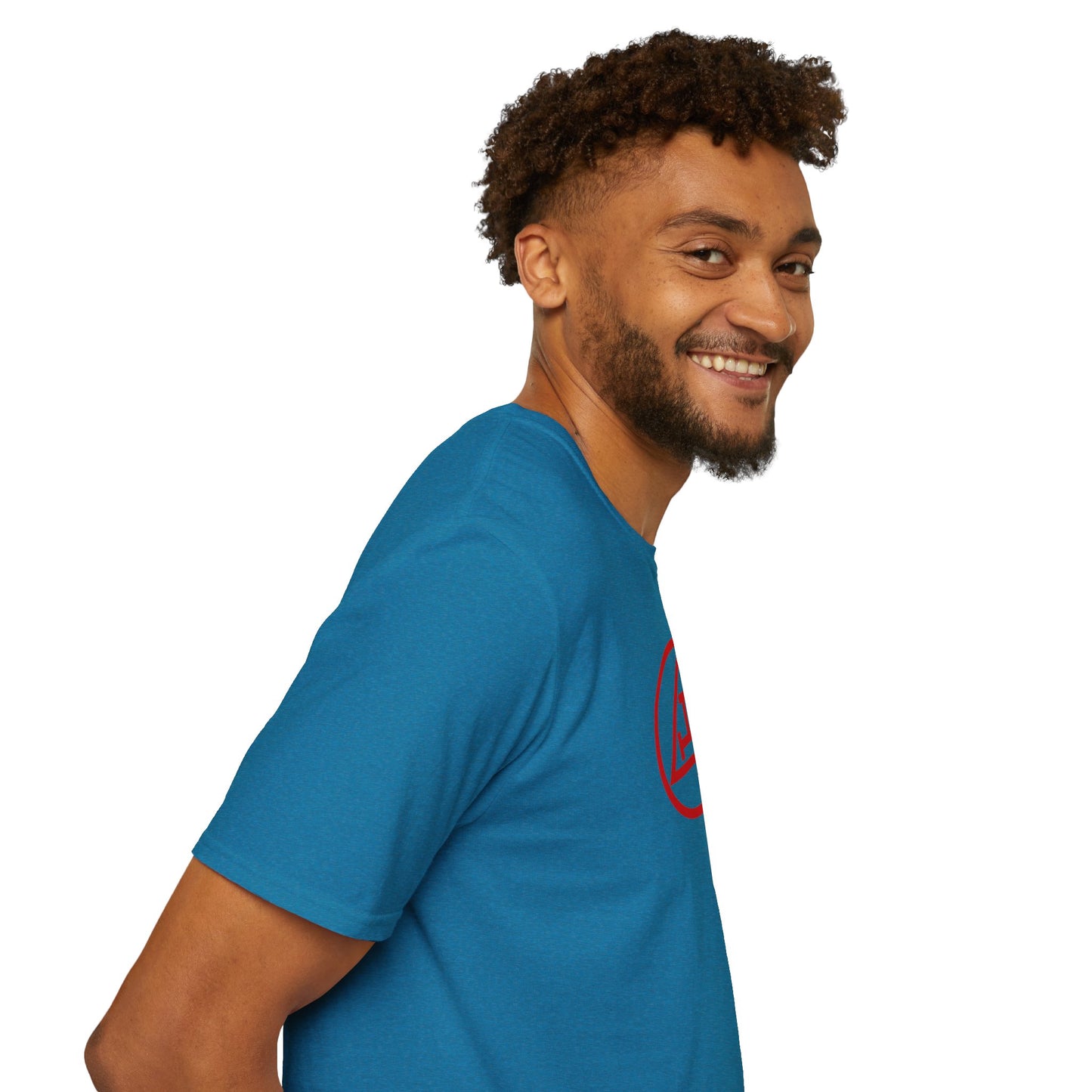 Royal Arch - Red Triple Tau in Circle Short Sleeve T-shirt