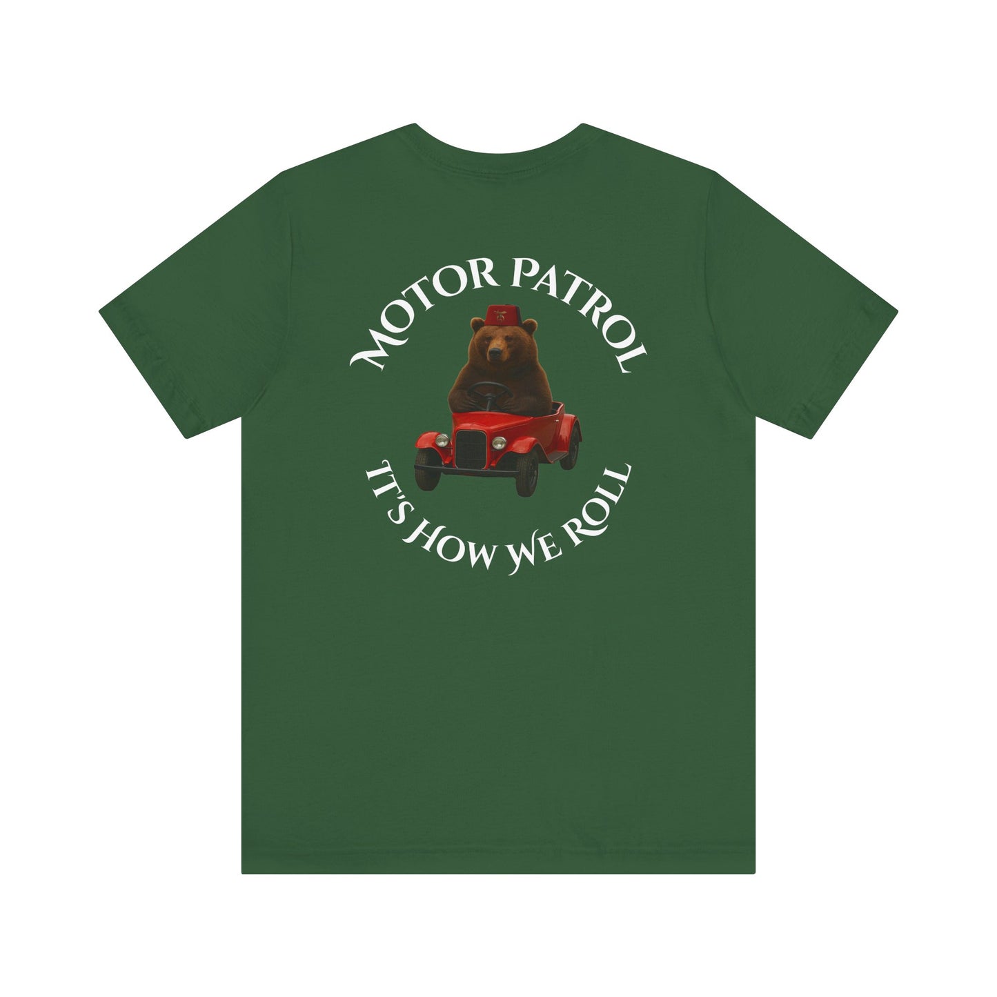 Shriners Motor Patrol "It's How We Roll" Short Sleeve T-Shirt