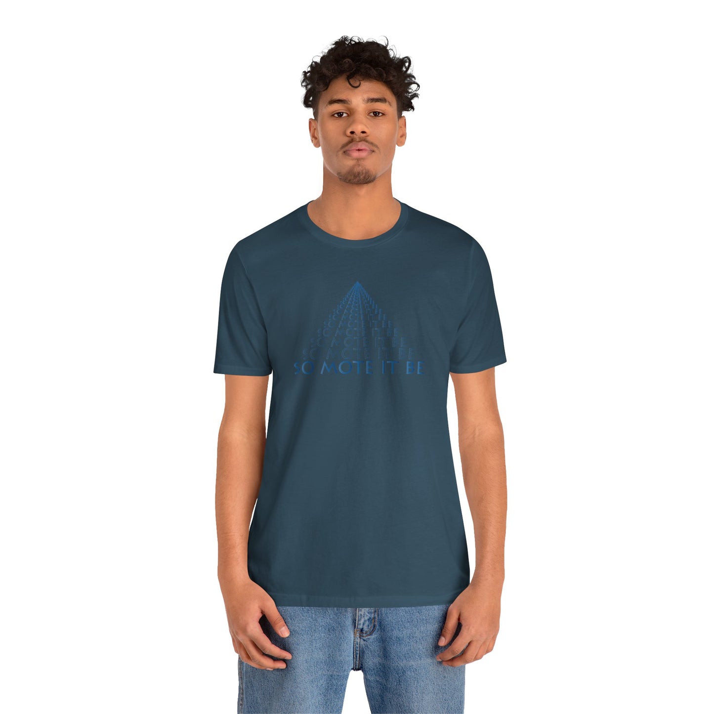 "So Mote It Be" Pyramid T-Shirt