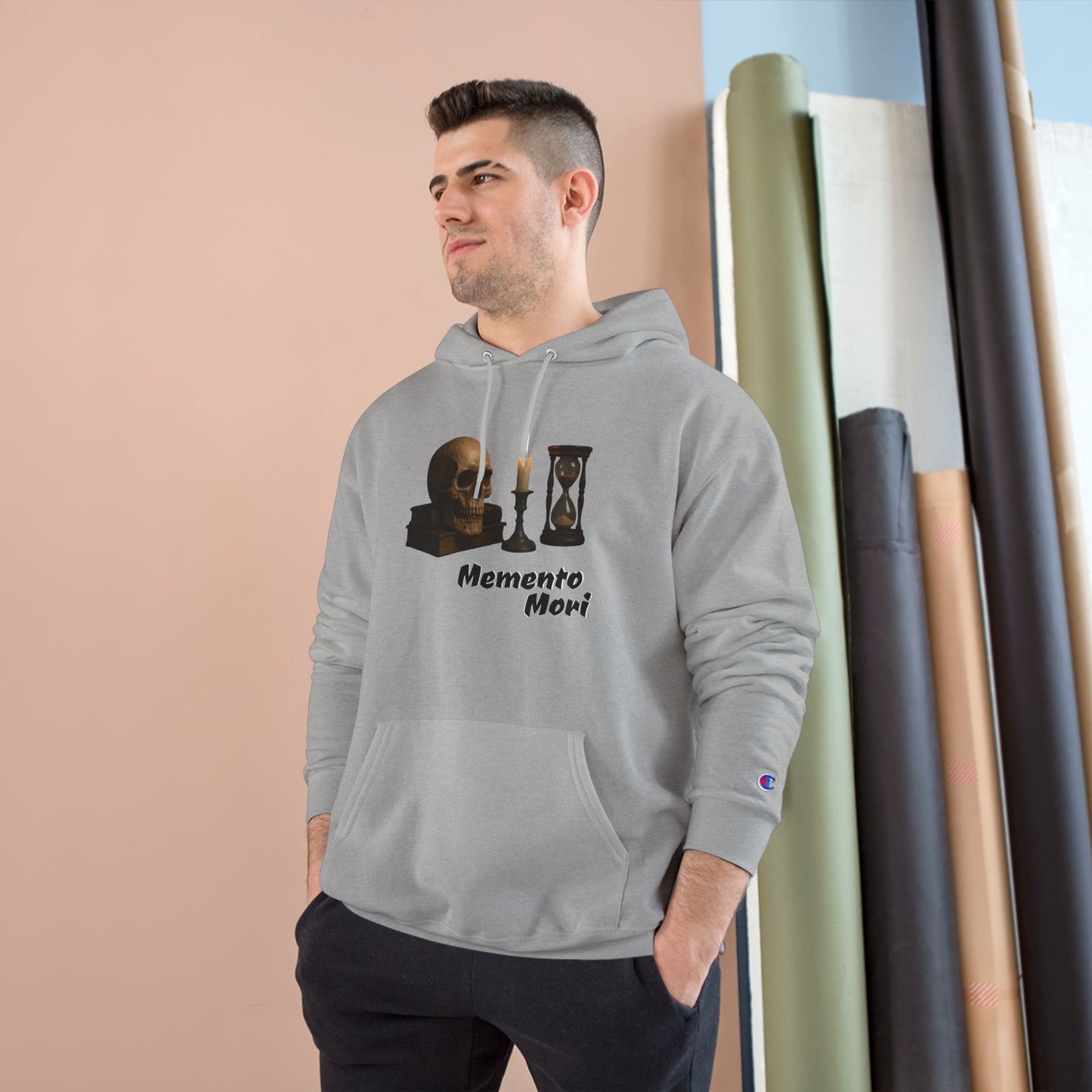 Memento Mori Champion Hoodie