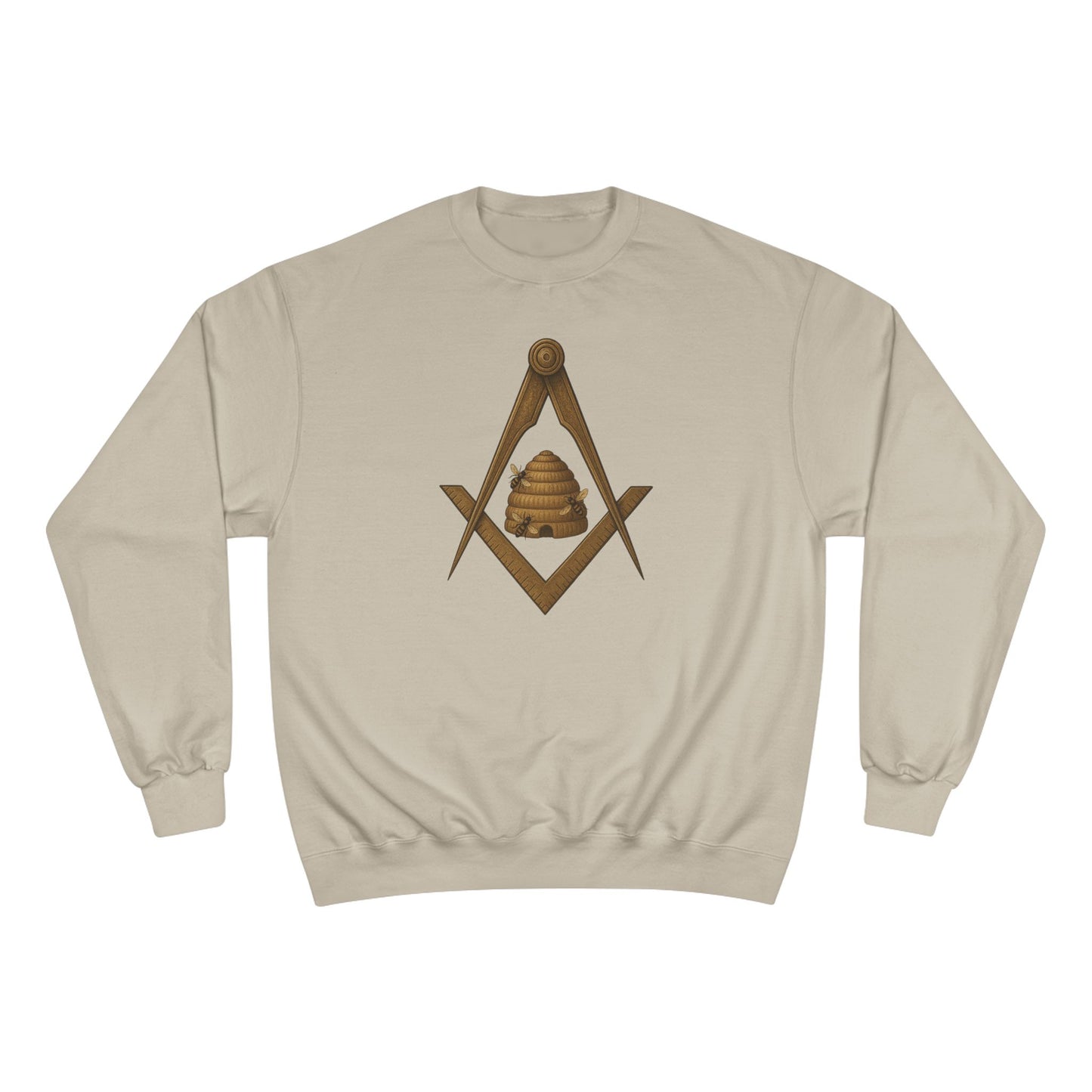 Beehive Square and Compass Champion Sweatshirt