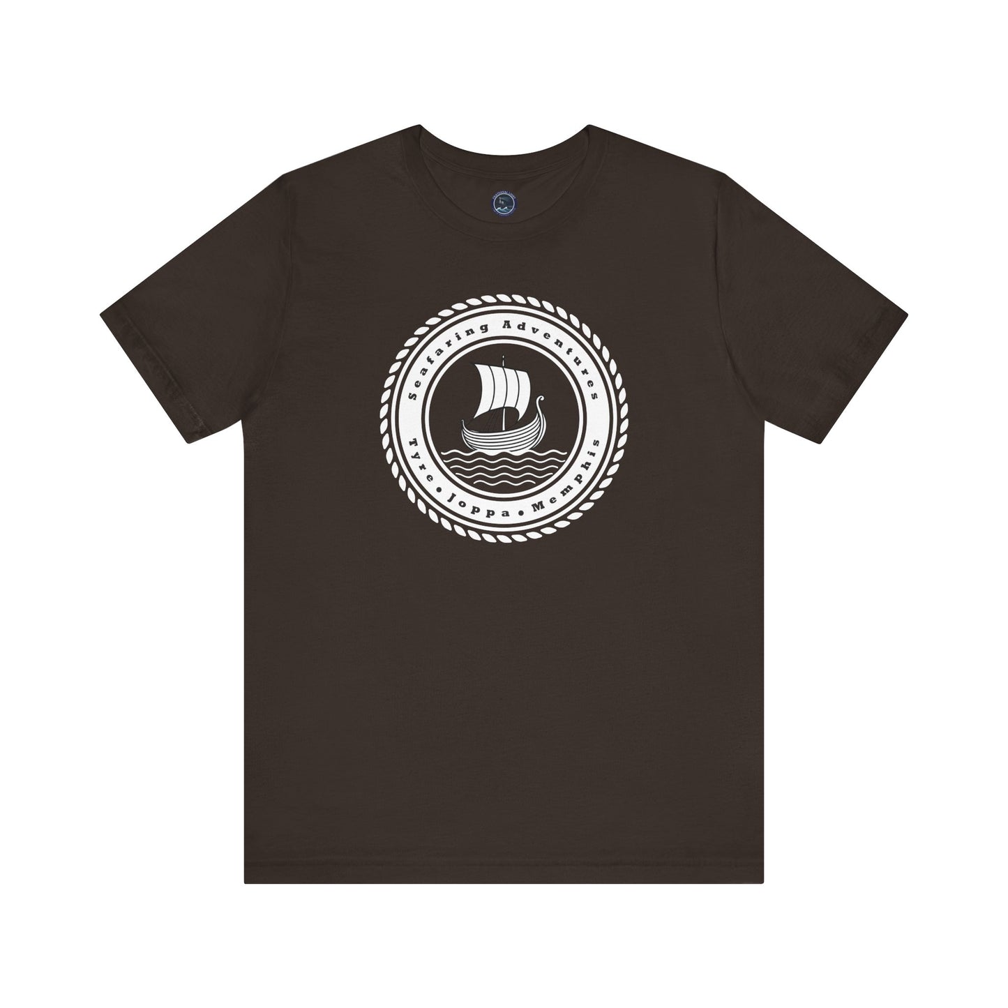 "Seafaring Adventures" Short Sleeve T-Shirt - Front Print