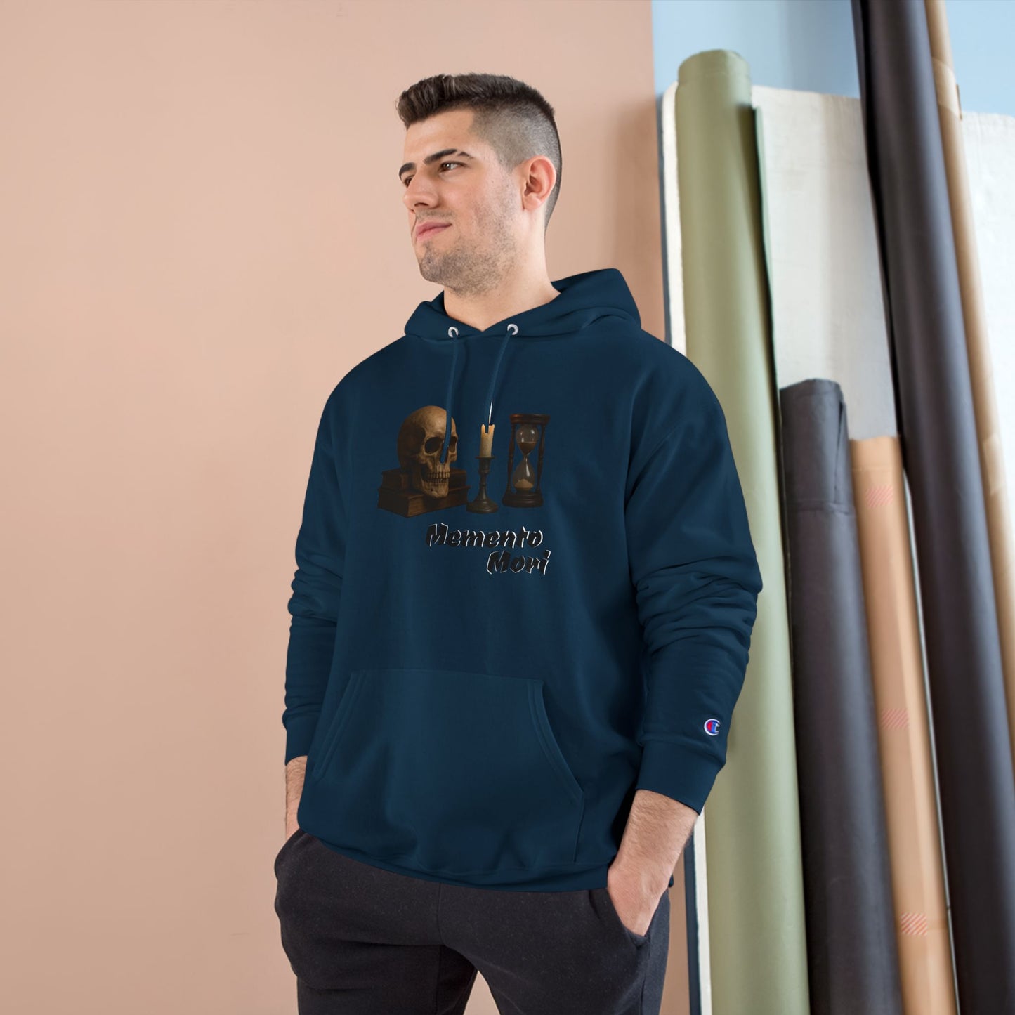 Memento Mori Champion Hoodie