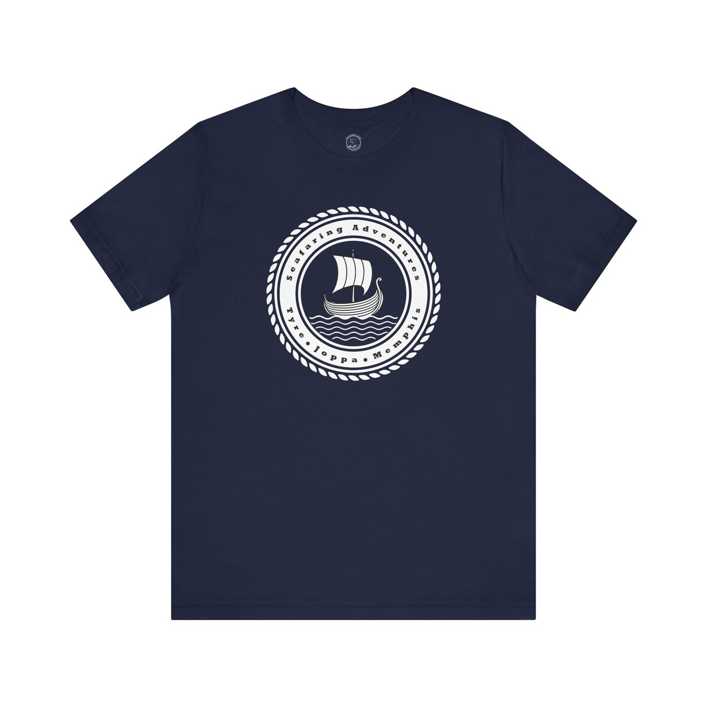 "Seafaring Adventures" Short Sleeve T-Shirt - Front Print