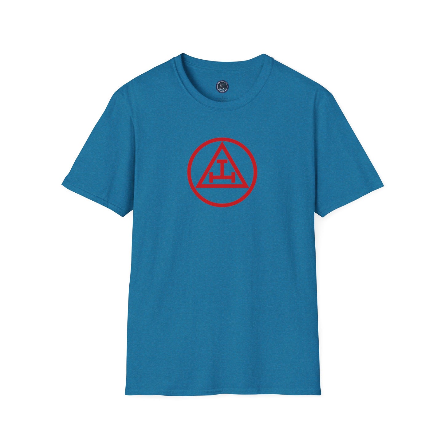 Royal Arch - Red Triple Tau in Circle Short Sleeve T-shirt