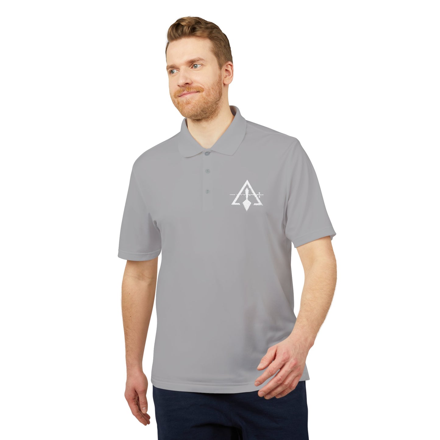 Cryptic Council adidas Performance Polo - White Logo