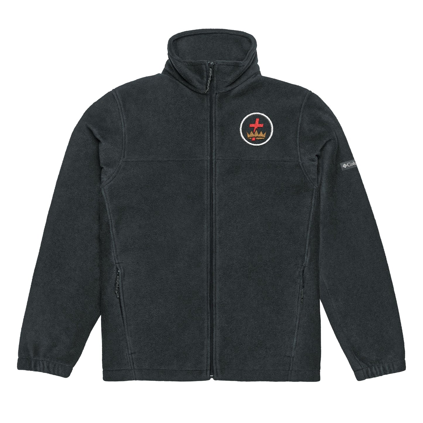 Knights Templar Embroidered Columbia Fleece Jacket