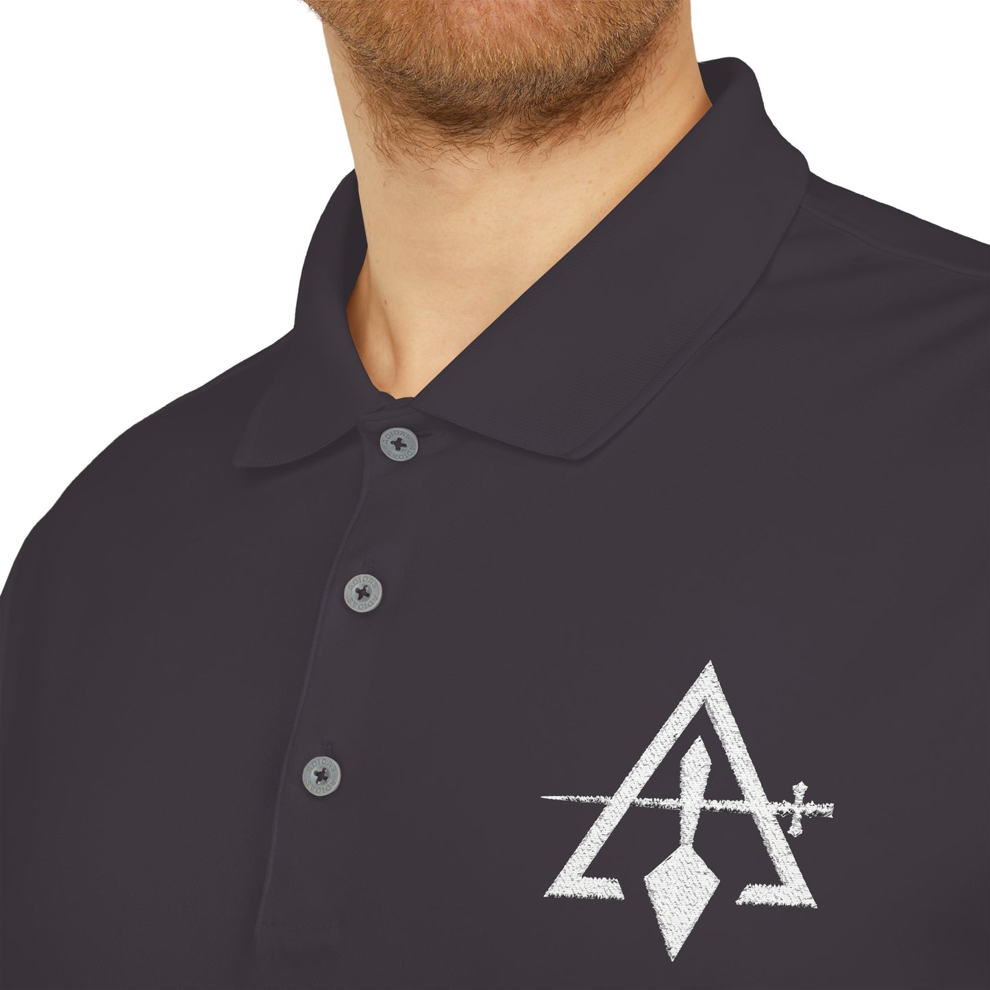 Cryptic Council adidas Performance Polo - White Logo