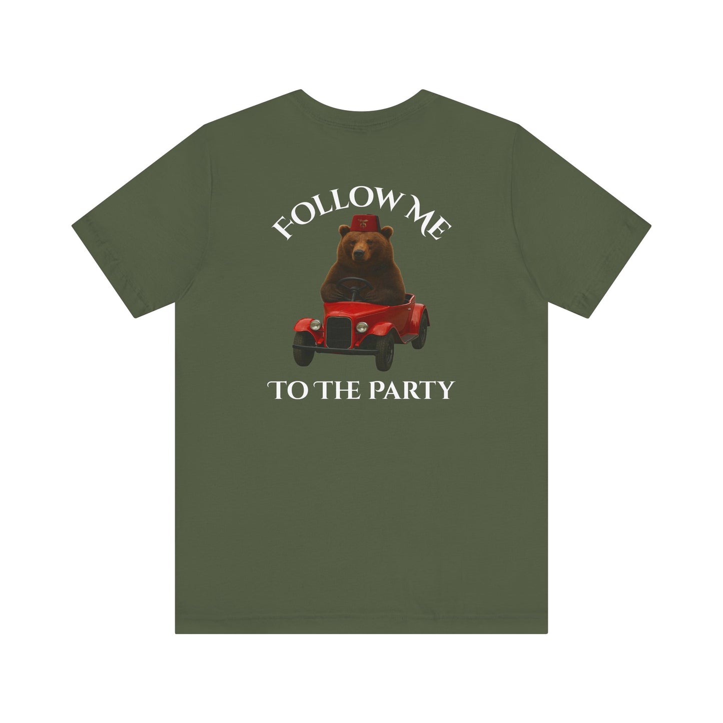 Shriners "Follow Me to the Party" Short Sleeve T-Shirt
