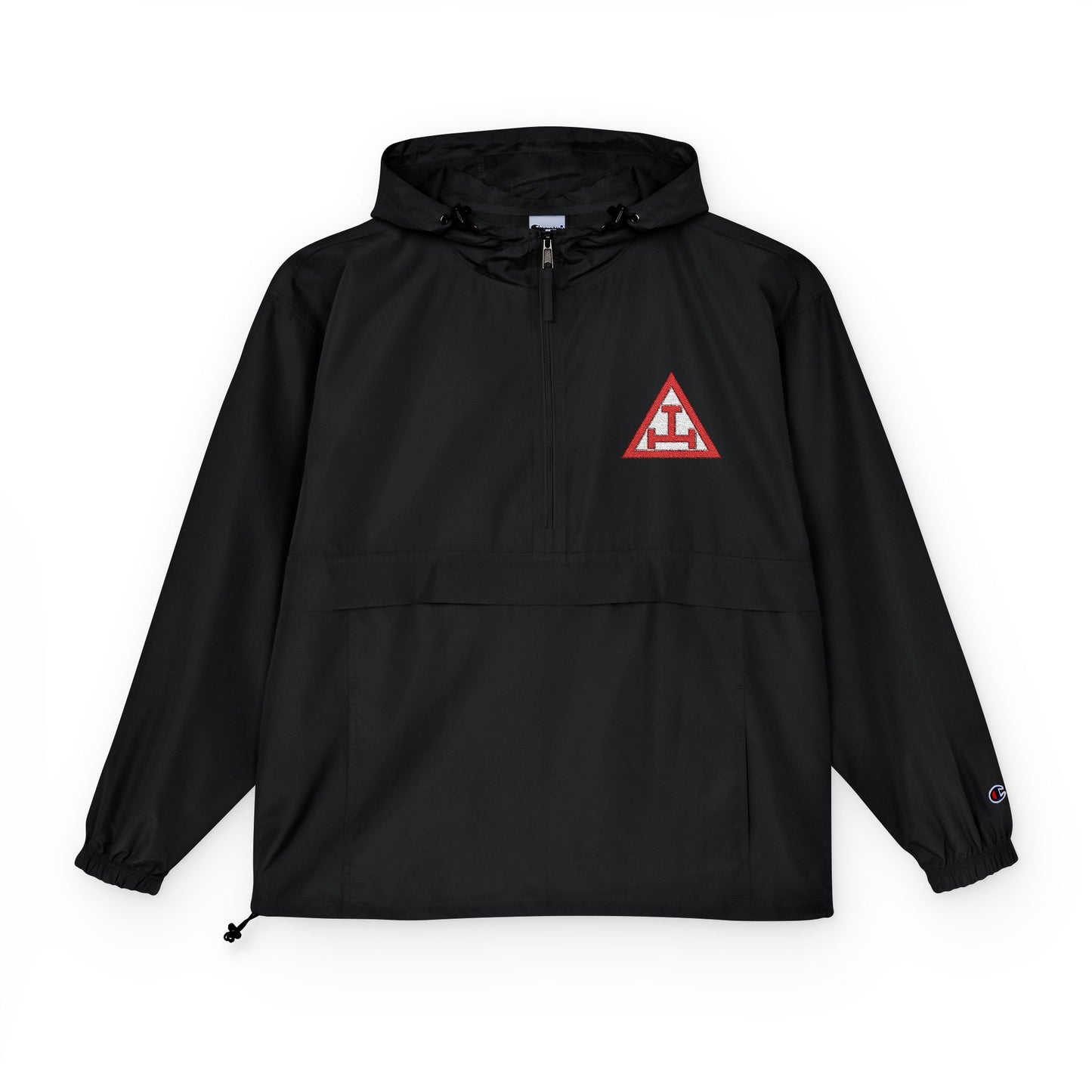 Royal Arch Champion Packable Anorak Jacket - Red and White Emblem