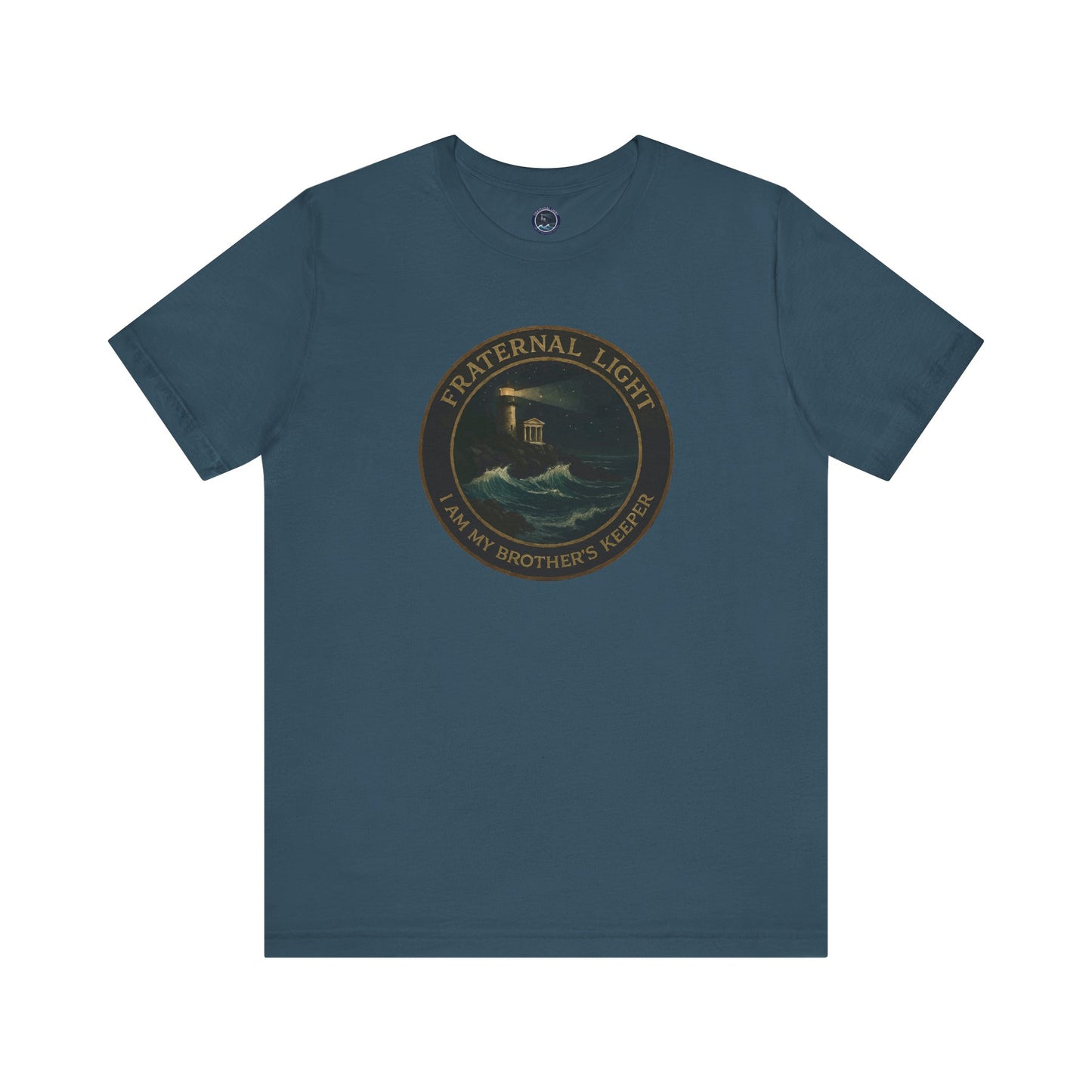 Fraternal Light Vintage Art Short Sleeve T-Shirt