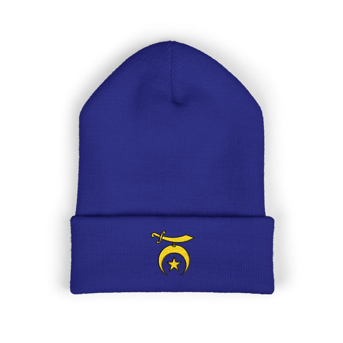 Shriners Embroidered Classic Cuffed Beanie - Simplified Emblem