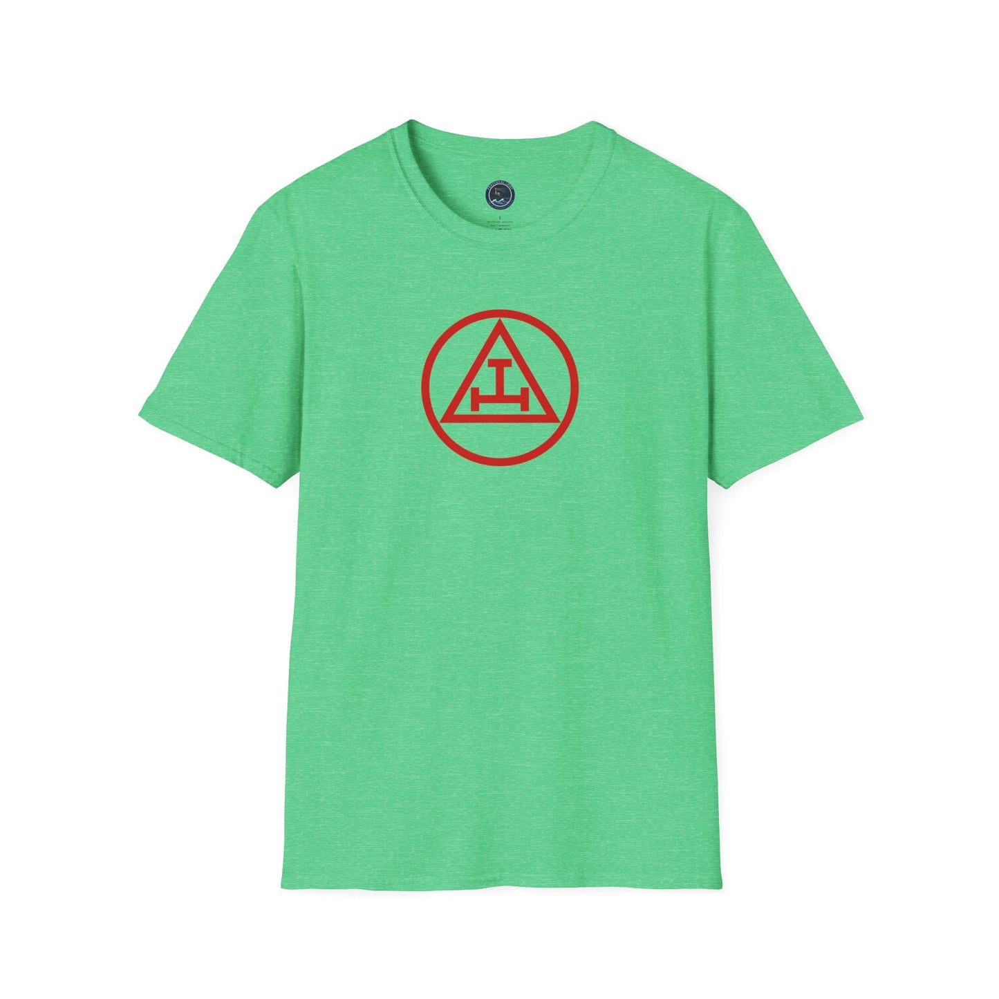 Royal Arch - Red Triple Tau in Circle Short Sleeve T-shirt