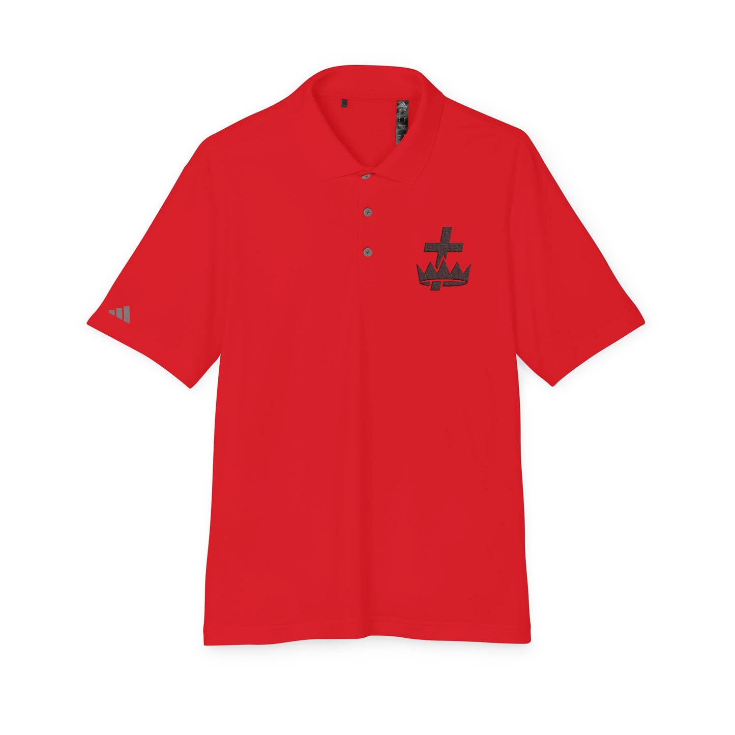 Knights Templar adidas Performance Polo - Black Logo