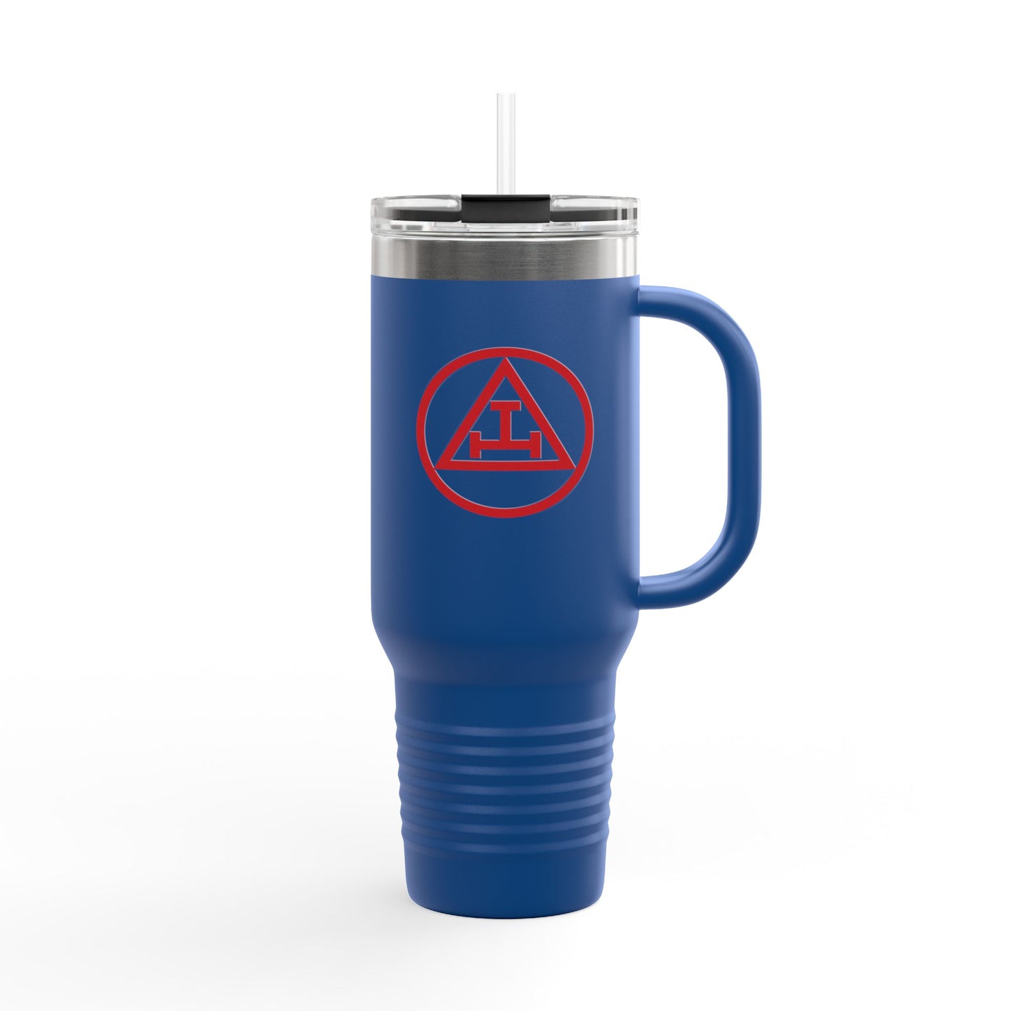 Two-Sided Encircled Royal Arch Insulated Travel Tumbler (40oz)