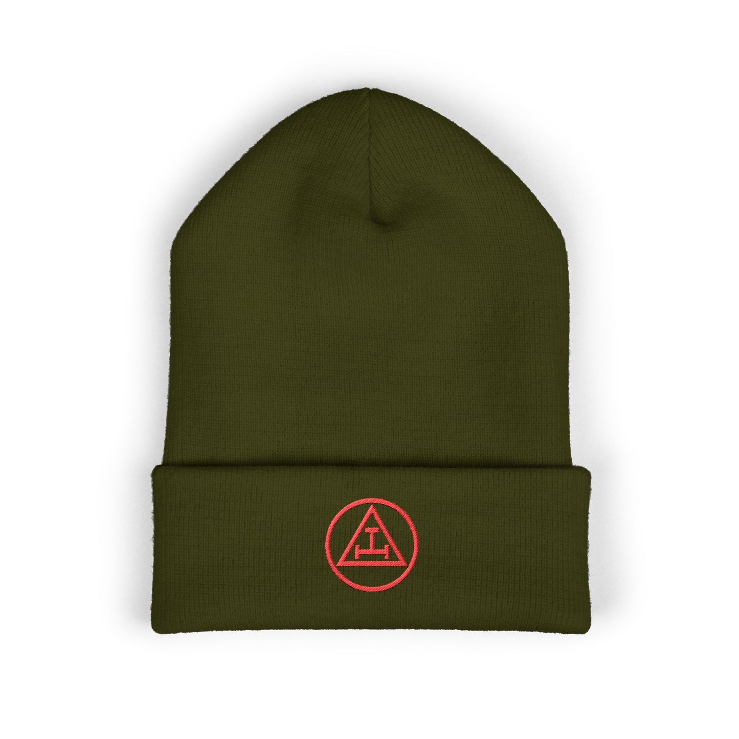 Royal Arch Triple Tau Embroidered Classic Cuffed Beanie