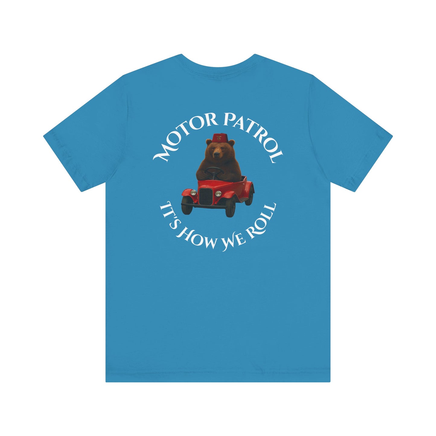 Shriners Motor Patrol "It's How We Roll" Short Sleeve T-Shirt