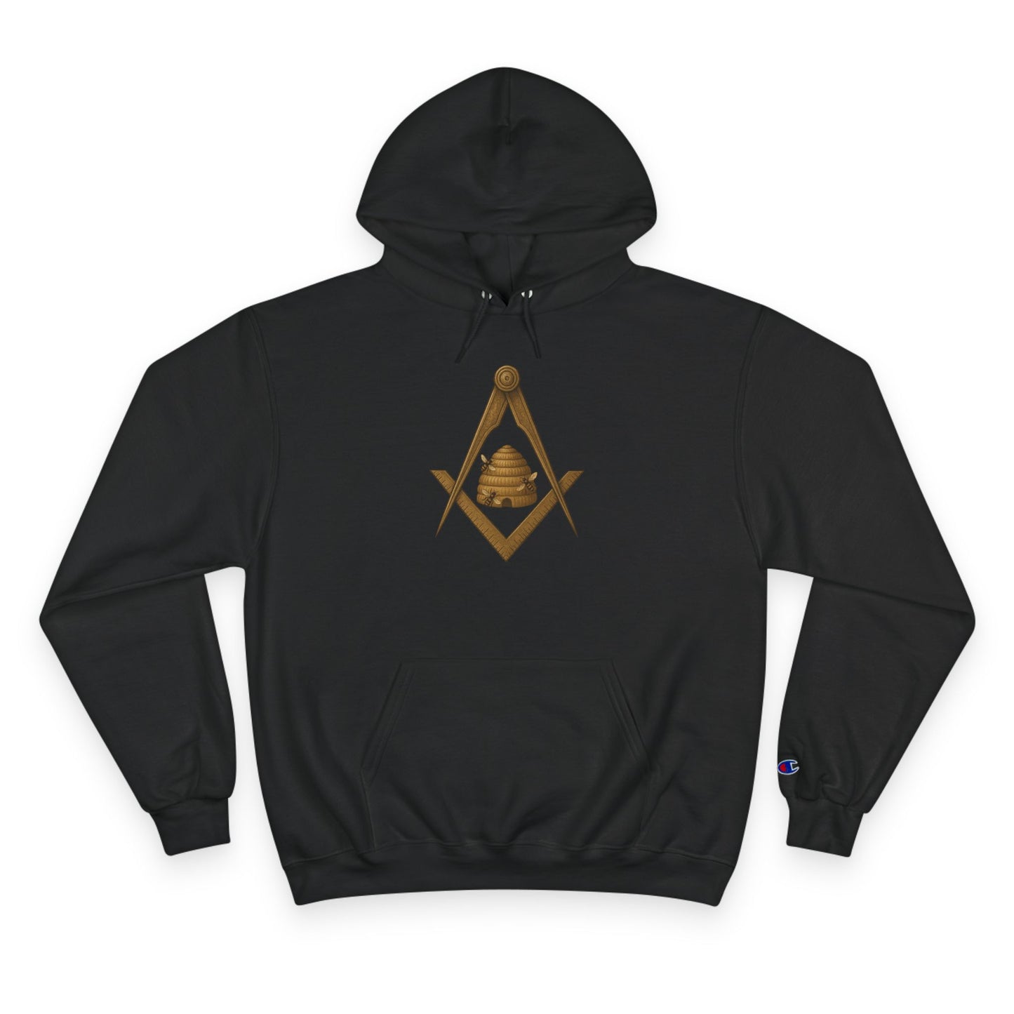 Beehive Square and Compass Champion Hoodie