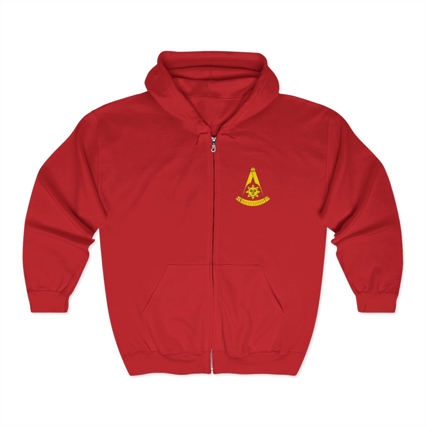 CA Past Master Embroidered Heavy Blend Full Zip Hooded Sweatshirt