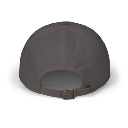 Past Master Embroidered Dad Cap – Compass & Quadrant (Red)