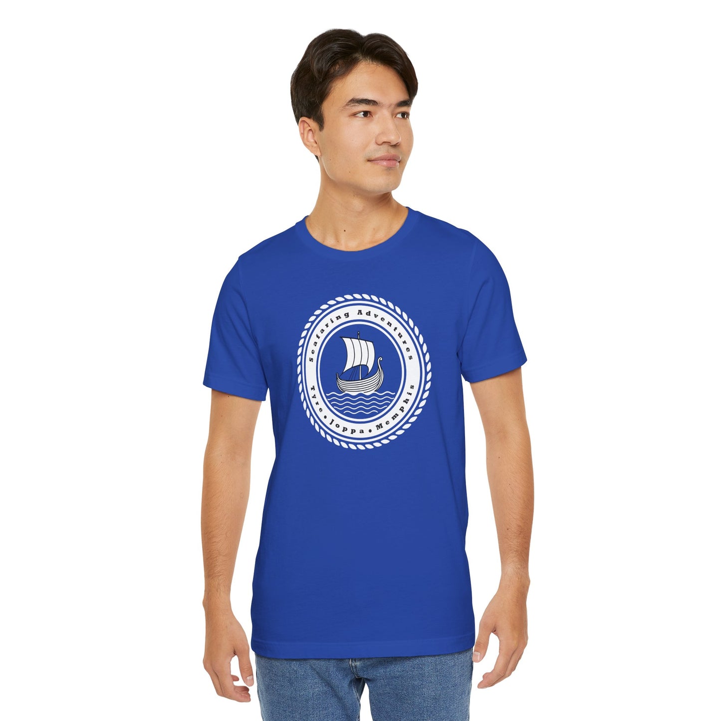 "Seafaring Adventures" Short Sleeve T-Shirt - Front Print