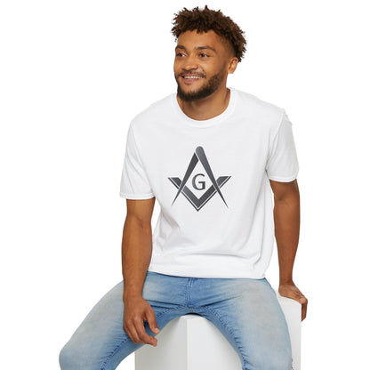 Blackstone Square and Compass Softstyle T-Shirt  - Classic (Front Print)