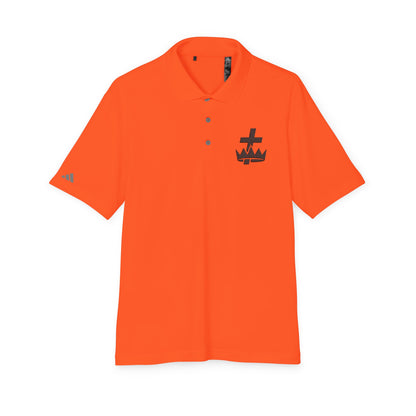 Knights Templar adidas Performance Polo - Black Logo