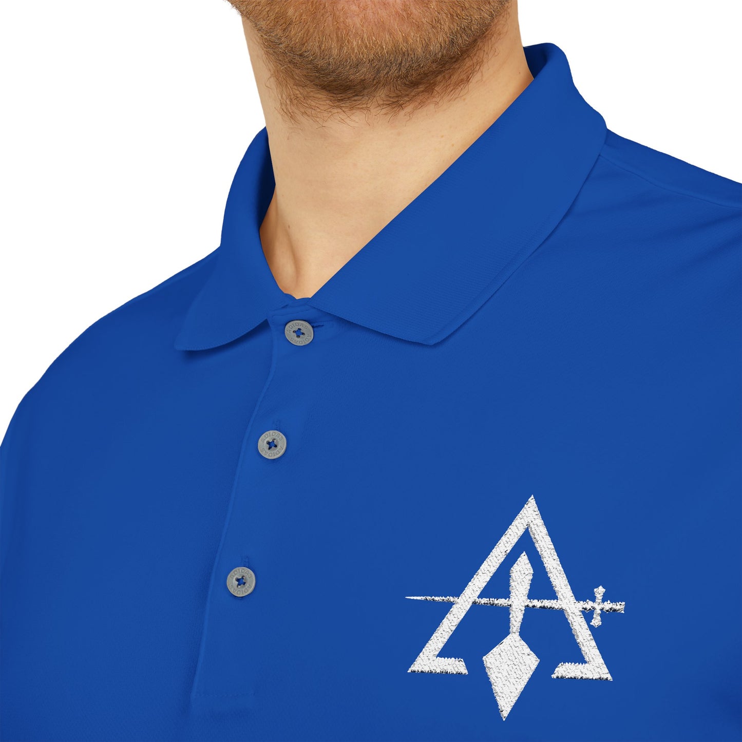 Cryptic Council adidas Performance Polo - White Logo