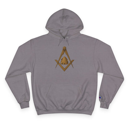 Beehive Square and Compass Champion Hoodie