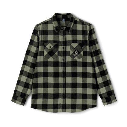 CA Past Master Flannel Shirt - 3D Metallic-Style Emblem