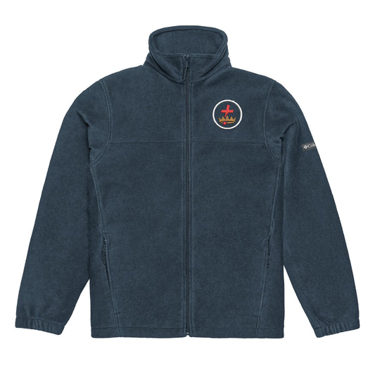 Knights Templar Embroidered Columbia Fleece Jacket