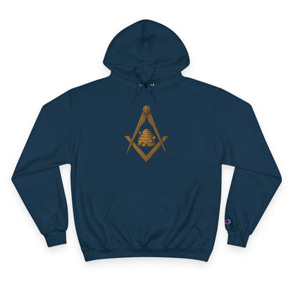 Beehive Square and Compass Champion Hoodie