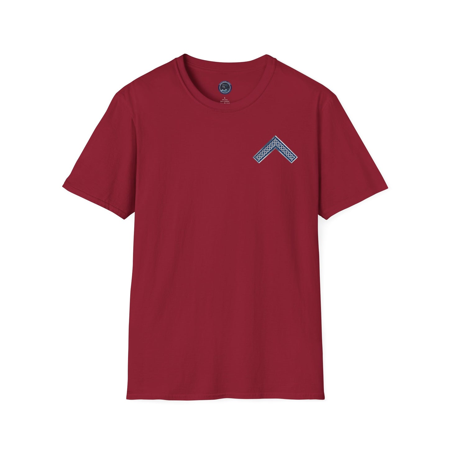 Worshipful Master "Chief Steward" Softstyle T-Shirt - Celtic Square (Two-Sided)