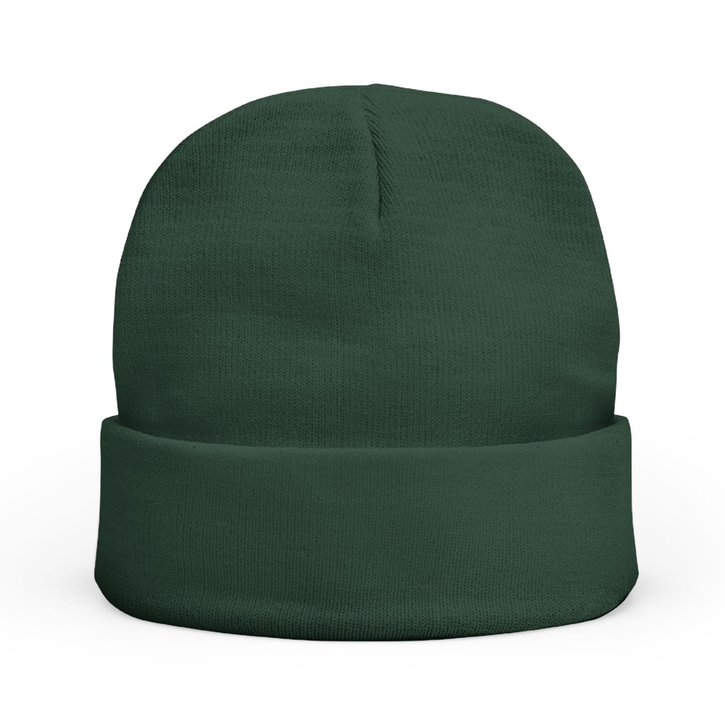 Royal Arch Embroidered Knit Beanie - White and Red Emblem